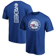 Joel Embiid Philadelphia 76ers Royal Backer T-Shirt