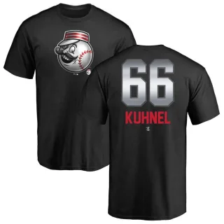 Joel Kuhnel Cincinnati Reds Midnight Mascot T-Shirt - Black