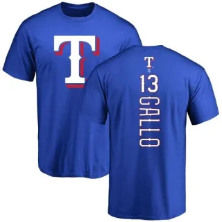 Joey Gallo Texas Rangers Backer T-Shirt - Royal