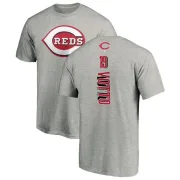 Joey Votto Cincinnati Reds Backer T-Shirt - Ash