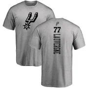 Joffrey Lauvergne San Antonio Spurs Heathered Gray One Color Backer T-Shirt