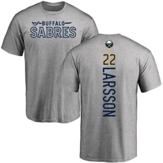 Johan Larsson Buffalo Sabres Backer T-Shirt - Ash