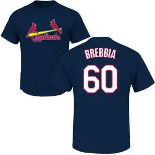 John Brebbia St. Louis Cardinals Name & Number T-Shirt - Navy