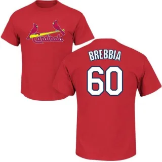 John Brebbia St. Louis Cardinals Name & Number T-Shirt - Red