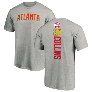 John Collins Atlanta Hawks Ash Backer T-Shirt