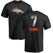 John Elway Denver Broncos Midnight Mascot T-Shirt - Black