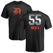 John Hicks Detroit Tigers Midnight Mascot T-Shirt - Black