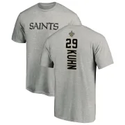 John Kuhn New Orleans Saints Backer T-Shirt - Ash