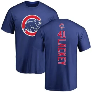 John Lackey Chicago Cubs Backer T-Shirt - Royal