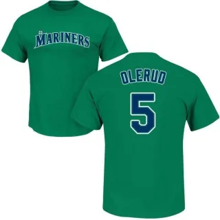 John Olerud Seattle Mariners Name & Number T-Shirt - Green