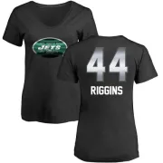 John Riggins Women's New York Jets Midnight Mascot T-Shirt - Black