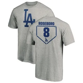 John Roseboro Los Angeles Dodgers RBI T-Shirt - Heathered Gray