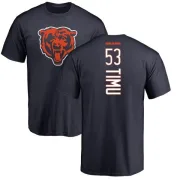 John Timu Chicago Bears Backer T-Shirt - Navy