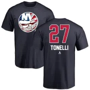 John Tonelli New York Islanders Name and Number Banner Wave T-Shirt - Navy