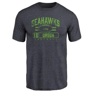 John Ursua Seattle Seahawks Flanker Tri-Blend T-Shirt - Navy