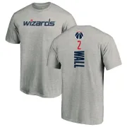 John Wall Washington Wizards Ash Backer T-Shirt