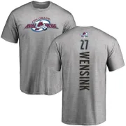 John Wensink Colorado Avalanche Backer T-Shirt - Ash