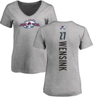 John Wensink Women's Colorado Avalanche Backer T-Shirt - Ash