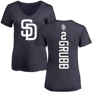 Johnny Grubb Women's San Diego Padres Backer Slim Fit T-Shirt - Navy