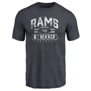 Johnny Hekker Los Angeles Rams Flanker Tri-Blend T-Shirt - Navy