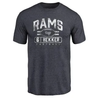 Johnny Hekker Los Angeles Rams Flanker Tri-Blend T-Shirt - Navy