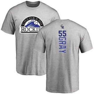 Jon Gray Colorado Rockies Backer T-Shirt - Ash