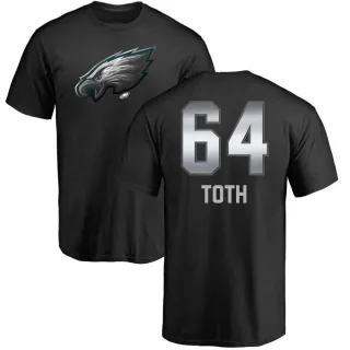 Jon Toth Philadelphia Eagles Midnight Mascot T-Shirt - Black