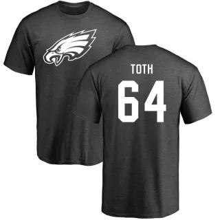 Jon Toth Philadelphia Eagles One Color T-Shirt - Ash