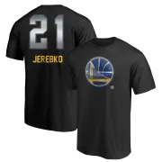 Jonas Jerebko Golden State Warriors Black Midnight Mascot T-Shirt