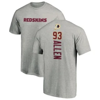 Jonathan Allen Washington Redskins Backer T-Shirt - Ash