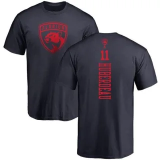 Jonathan Huberdeau Florida Panthers One Color Backer T-Shirt - Navy