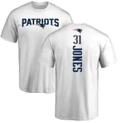 Jonathan Jones New England Patriots Backer T-Shirt - White