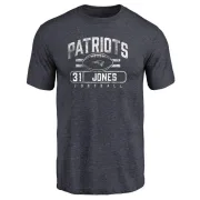 Jonathan Jones New England Patriots Flanker Tri-Blend T-Shirt - Navy