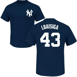 Jonathan Loaisiga New York Yankees Name & Number T-Shirt - Navy