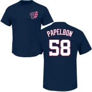 Jonathan Papelbon Washington Nationals Name & Number T-Shirt - Navy