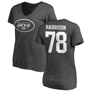 Jonotthan Harrison Women's New York Jets One Color T-Shirt - Ash