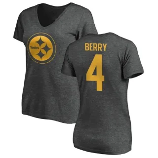 Jordan Berry Women's Pittsburgh Steelers One Color T-Shirt - Ash