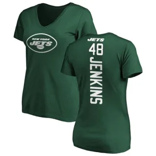 Jordan Jenkins Women's New York Jets Backer Slim Fit T-Shirt - Green