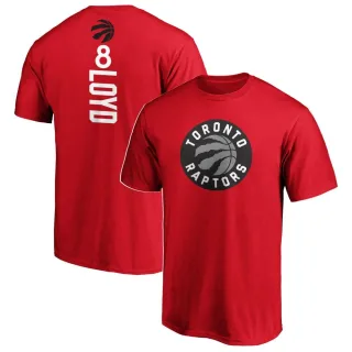 Jordan Loyd Toronto Raptors Red Backer T-Shirt