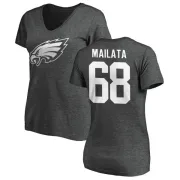 Jordan Mailata Women's Philadelphia Eagles One Color T-Shirt - Ash