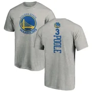 Jordan Poole Golden State Warriors Ash Backer T-Shirt