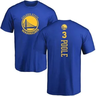 Jordan Poole Golden State Warriors Royal Backer T-Shirt