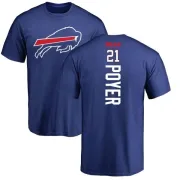 Jordan Poyer Buffalo Bills Backer T-Shirt - Royal