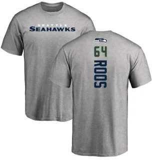 Jordan Roos Seattle Seahawks Backer T-Shirt - Ash