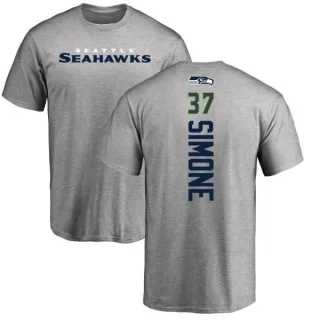 Jordan Simone Seattle Seahawks Backer T-Shirt - Ash