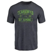 Jordan Simone Seattle Seahawks Flanker Tri-Blend T-Shirt - Navy