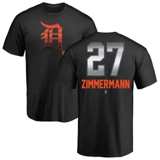 Jordan Zimmermann Detroit Tigers Midnight Mascot T-Shirt - Black