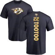 Jordin Tootoo Nashville Predators Backer T-Shirt - Navy