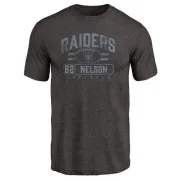 Jordy Nelson Oakland Raiders Flanker Tri-Blend T-Shirt - Black