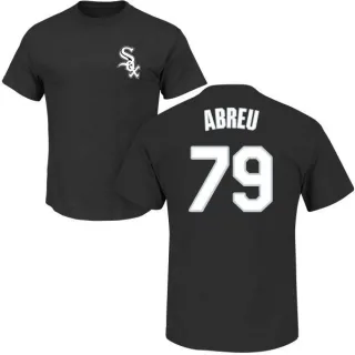 Jose Abreu Chicago White Sox Name & Number T-Shirt - Black